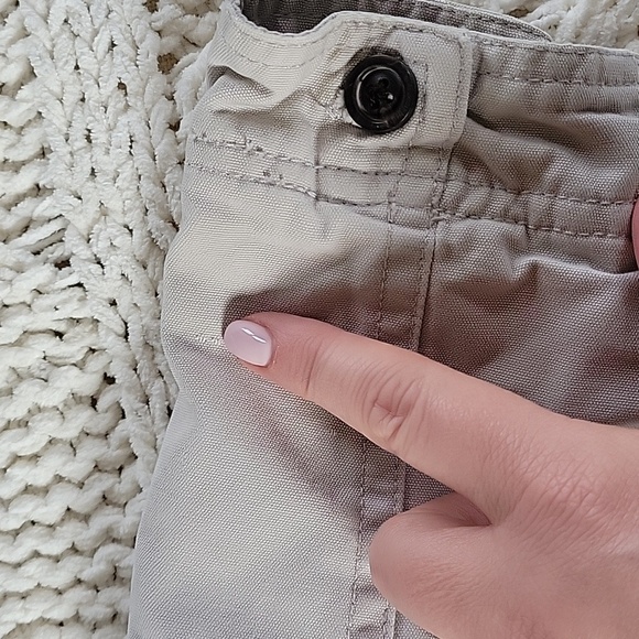 GAP Baby Gap Utility Jacket Insulated Light Khaki Zip Up Button Closure Cotton - Picture 6 of 11